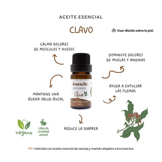 Aceite esencial de clavo