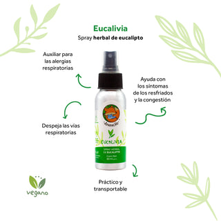 Spray Eucalivia (Spray descongestionante)