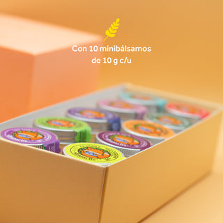 CAJITA APAPACHO (10 mini balsamos)
